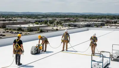 Commercial roofing services in Charlotte, NC for local businesses by FX Remodeling & Exteriors