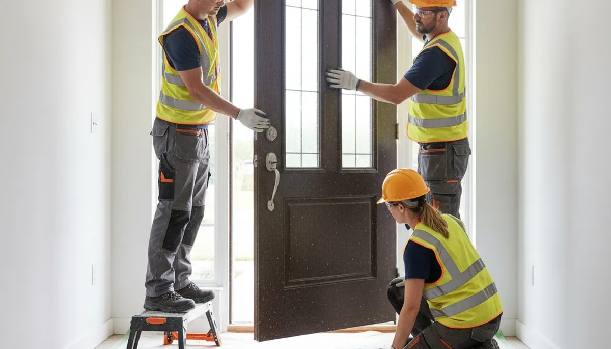 Door installation in Charlotte, NC by FX Remodeling & Exteriors for durable, weather-ready home upgrades