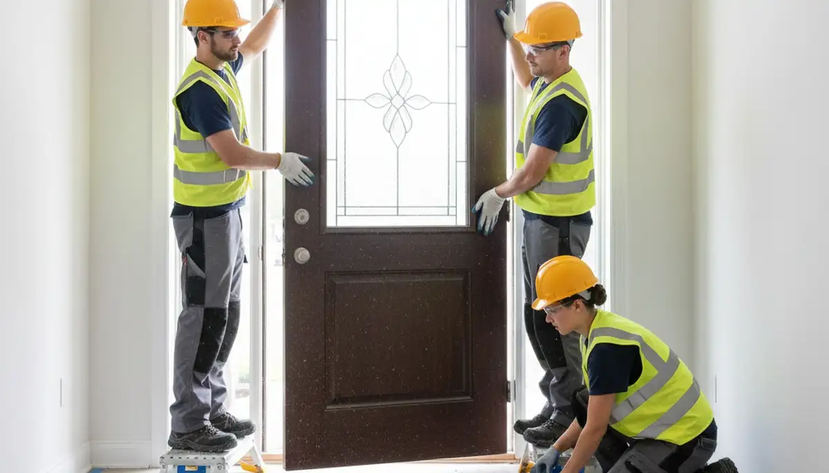 Door installation by FX Remodeling & Exteriors in Charlotte, NC for durable, weather-ready home entryways