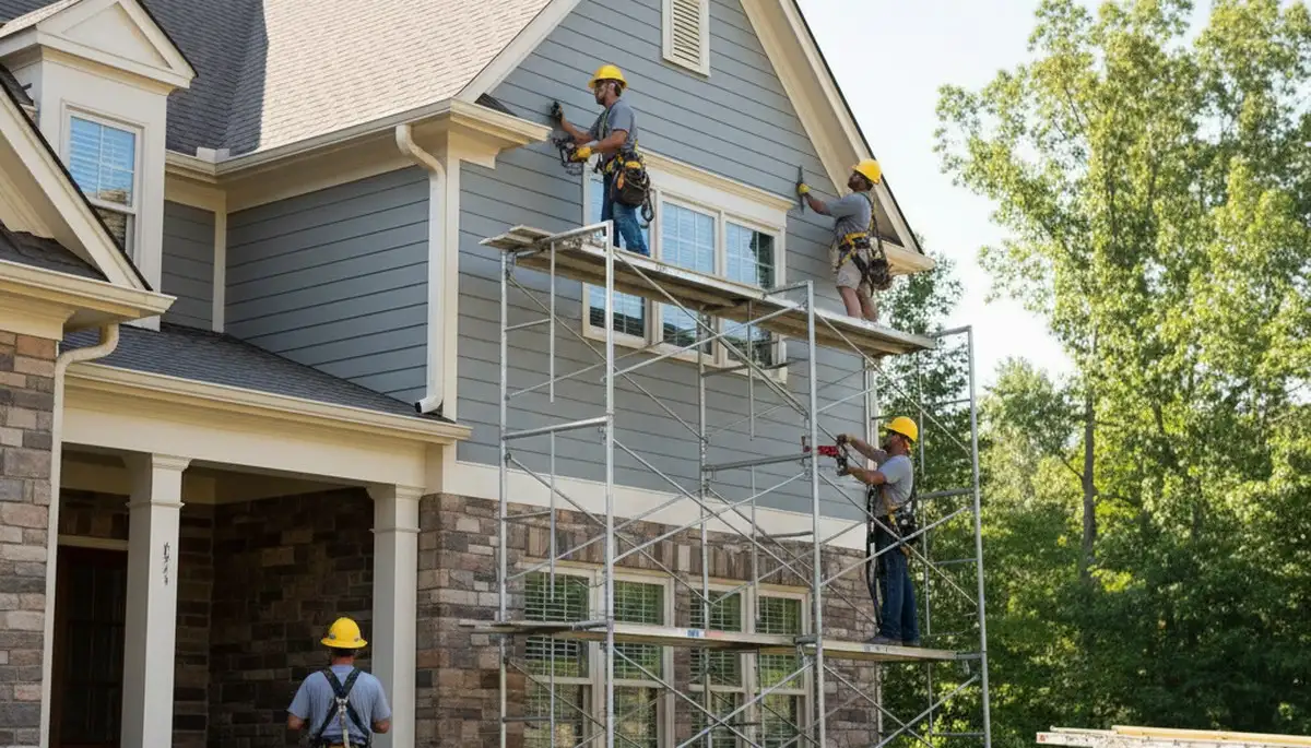 Charlotte, NC vinyl siding installation for homes by a professional siding contractor