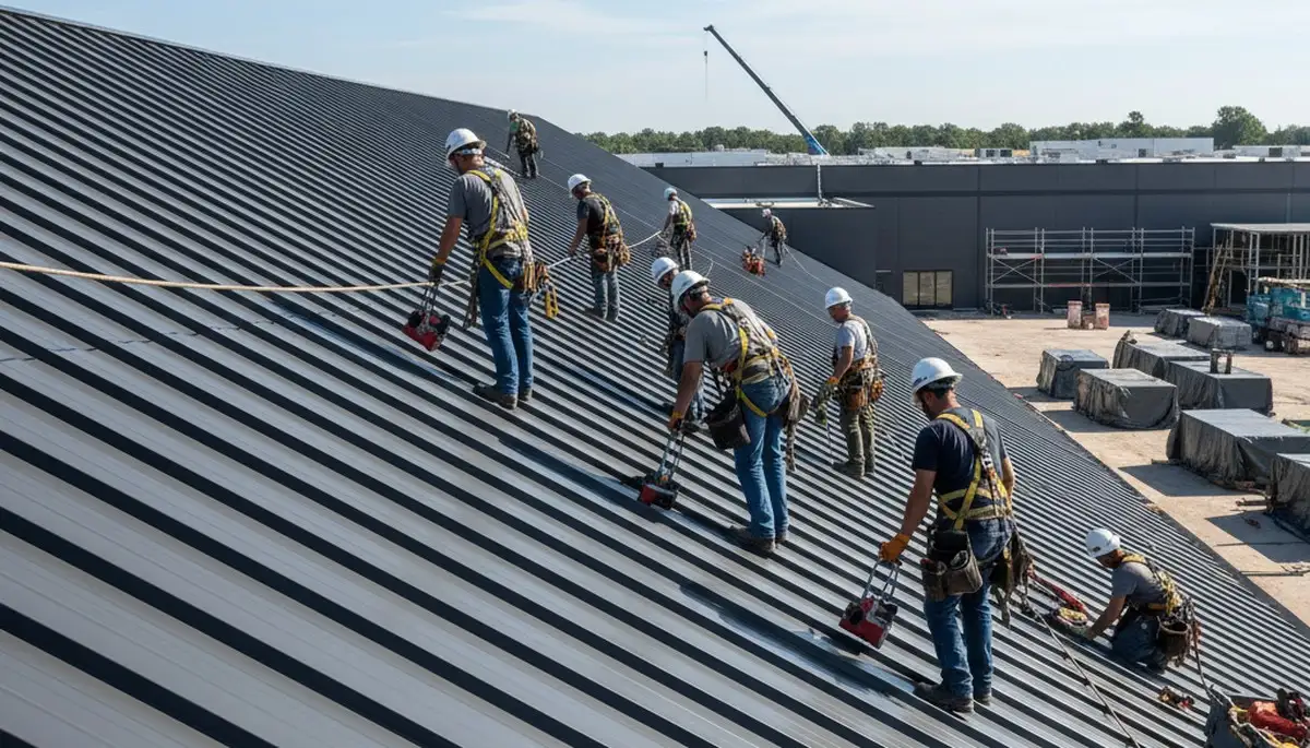 Charlotte, NC metal roofing installation by FX Remodeling & Exteriors for durable, storm-ready protection