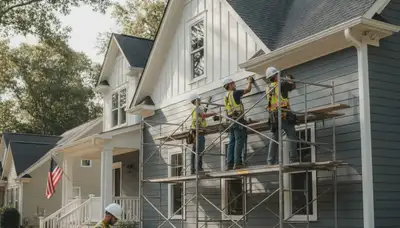 Vinyl siding installation services in Charlotte, NC for local homes and businesses