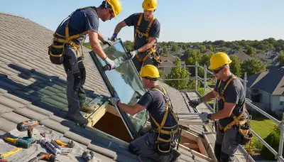 Skylight installation in Charlotte, NC by FX Remodeling & Exteriors for bright, weather-ready interiors