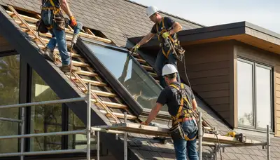 Skylight installation in Charlotte, NC by FX Remodeling & Exteriors for brighter, weather-ready interiors