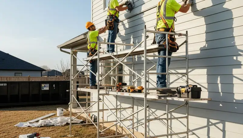 Charlotte, NC vinyl siding installation by FX Remodeling & Exteriors for durable, storm-ready home protection